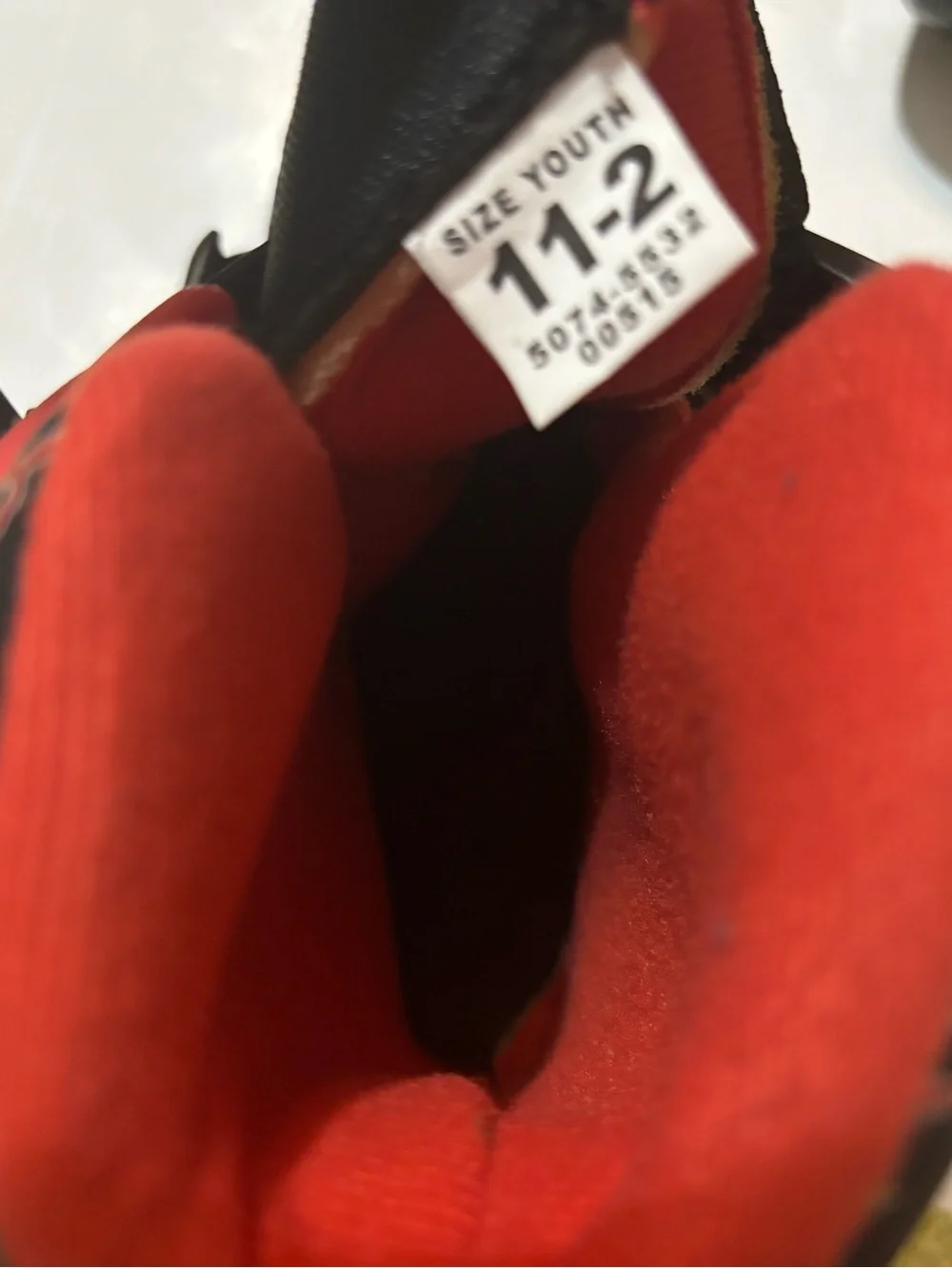 Adjustable Kids Inline Skates - Black & Red